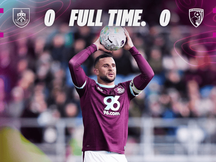 伯恩利伯恩茅斯英超对决陷僵局 高进球纪录难破