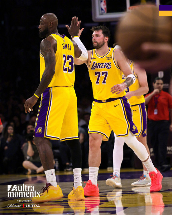 湖人137分创首发出场得分纪录 东契奇51分准三双