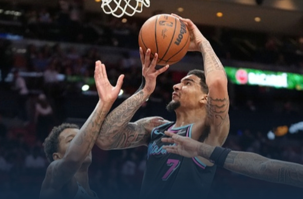 热火狂胜奇才26分 球员数据全面爆发